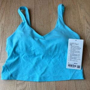lululemon align tank cyan blue